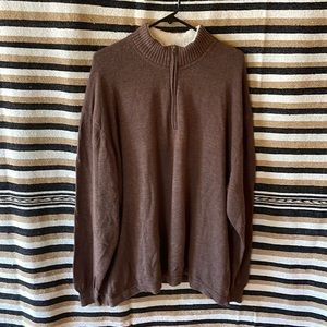 Joseph Abboud Men’s Quarter-Zip Sweater, 3X